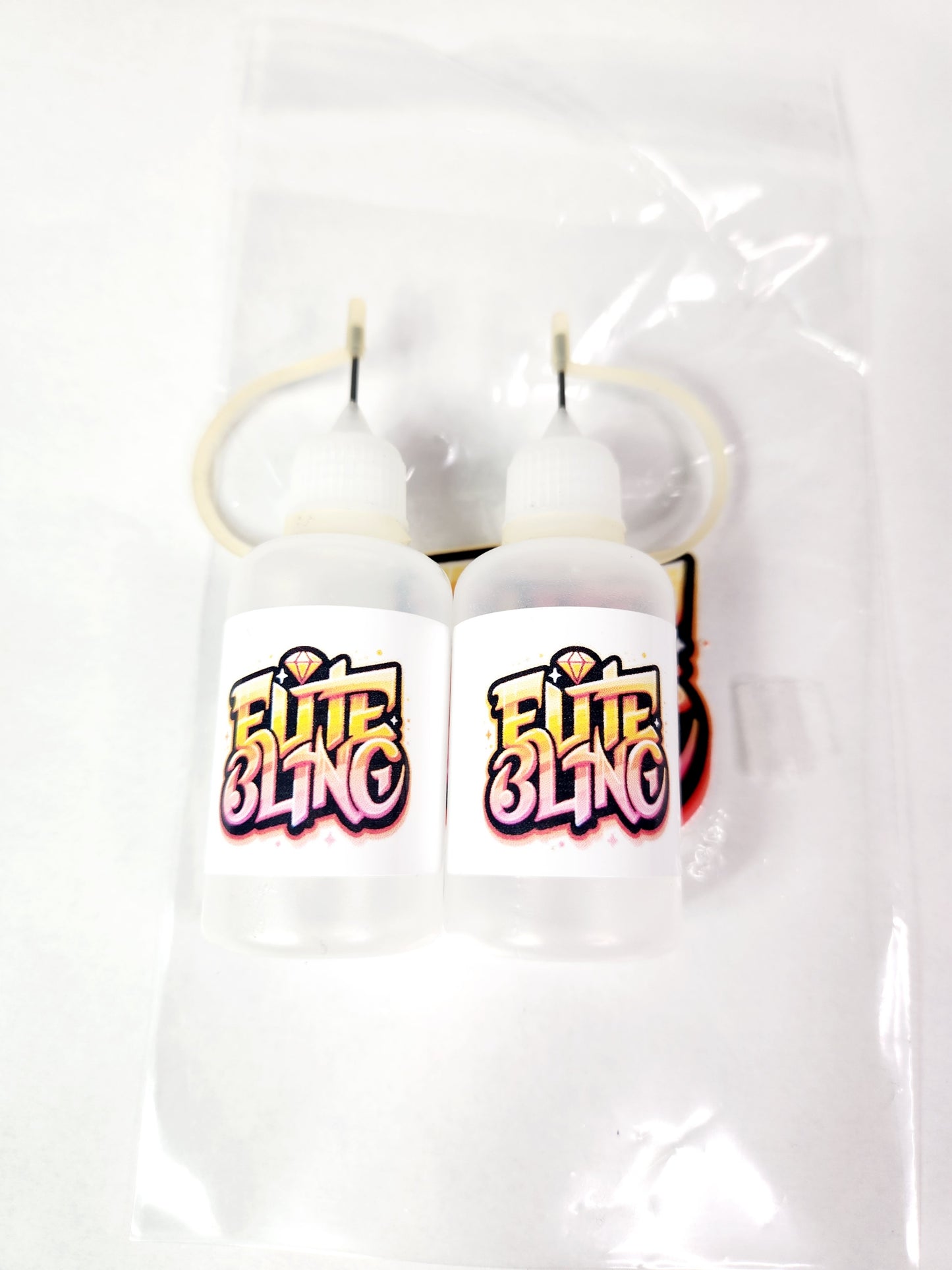 2 Pack Precision Tip Glue Applicator Bottle