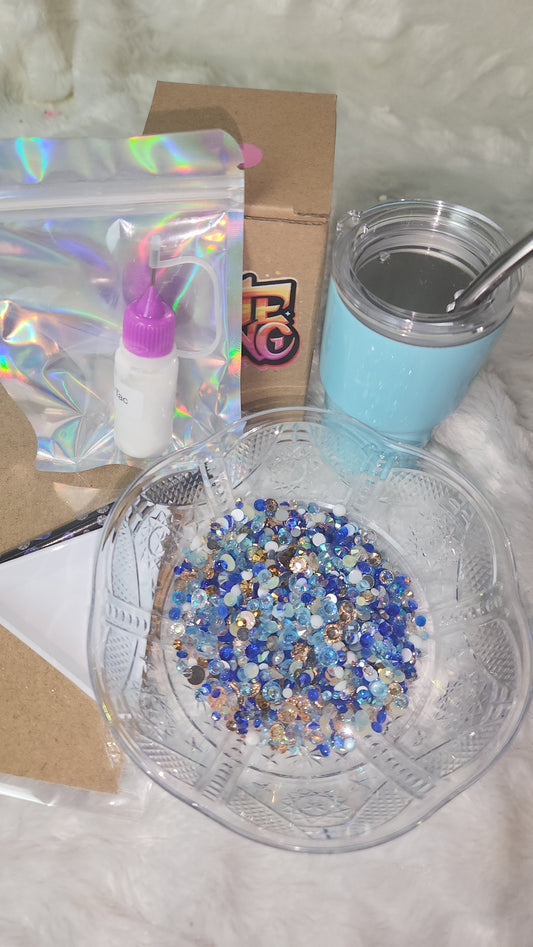 Baby Blue 3oz Tumbler Kit