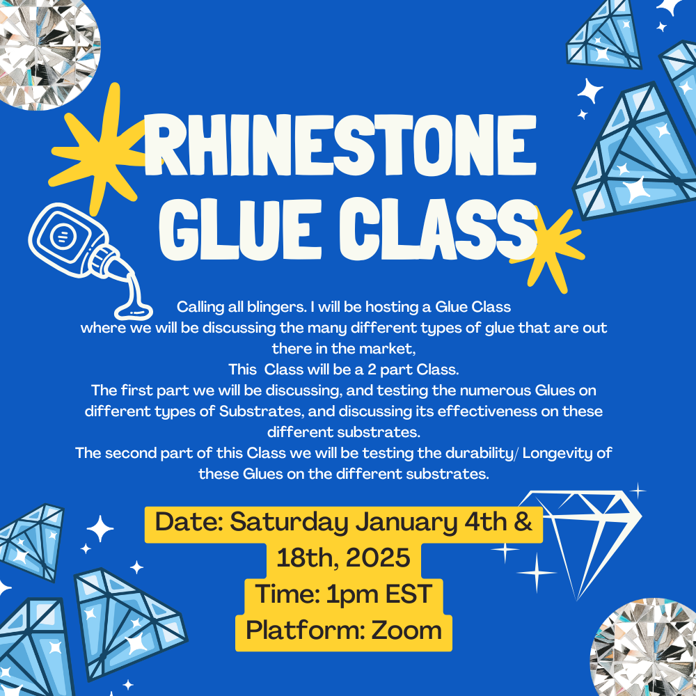 Rhinestone Glue Master Class