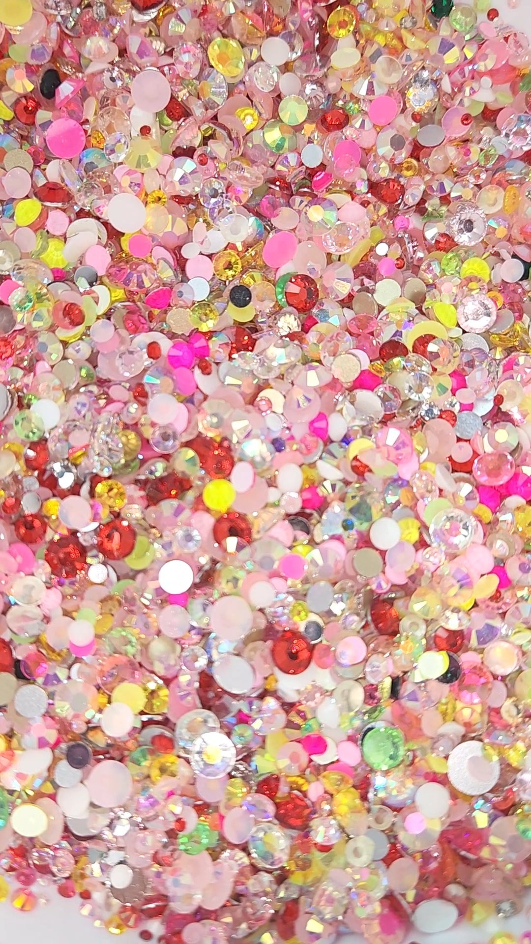 Cherry Delight Rhinestone Mix