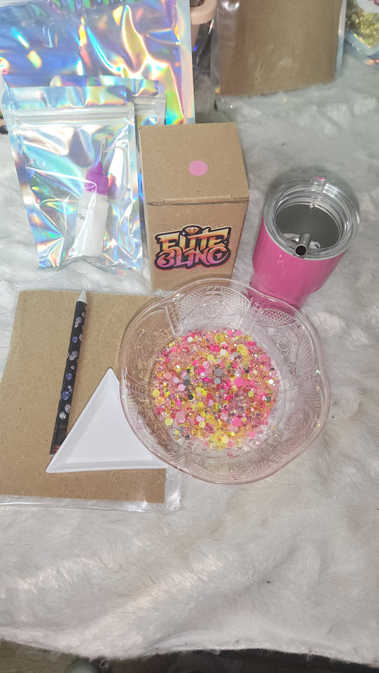 Hot Pink 3oz Tumbler Kit