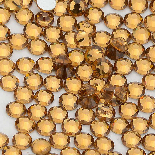 High Quality Lt. Colorado Topaz Rhinestones