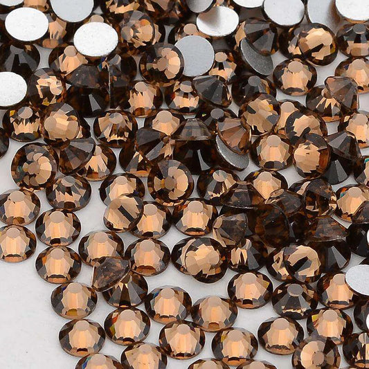 High Quality Smoked Topaz Rhinestones