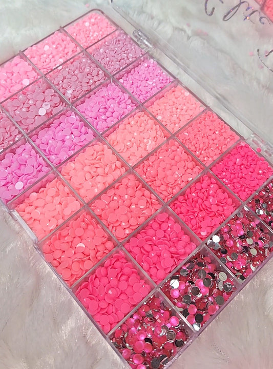 Blossom Rhinestone Box