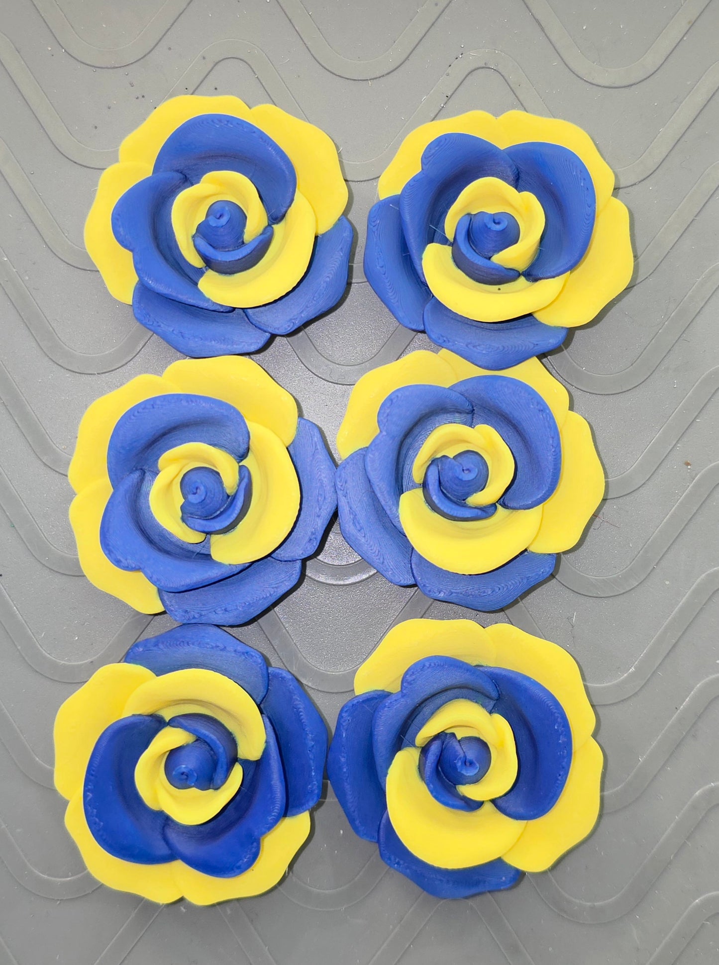 Blue and Yellow
