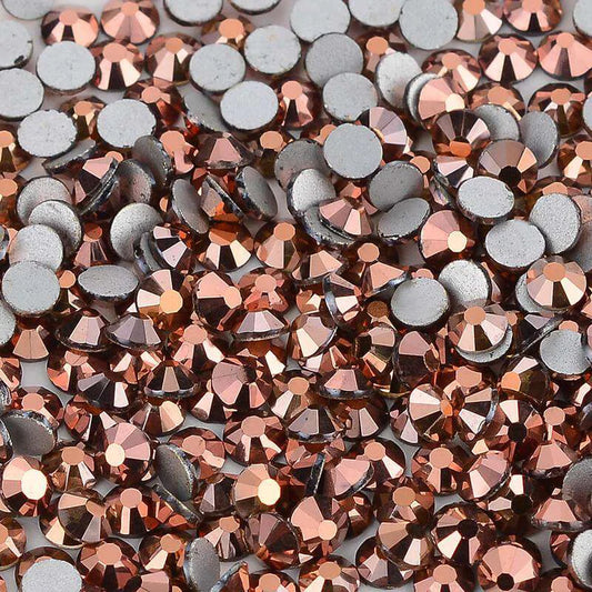 High Quality Rose Gold Crystal Rhinestone