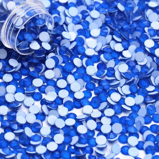 High Quality Neon Blue Crystal Rhinestone Mix
